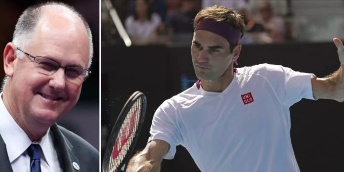 «Ich habe keine Angst vor einem Zusammenschluss und hatte nie welche», sagt WTA-Chef Steve Simon (l.). Roger Federer WTA-Chef
