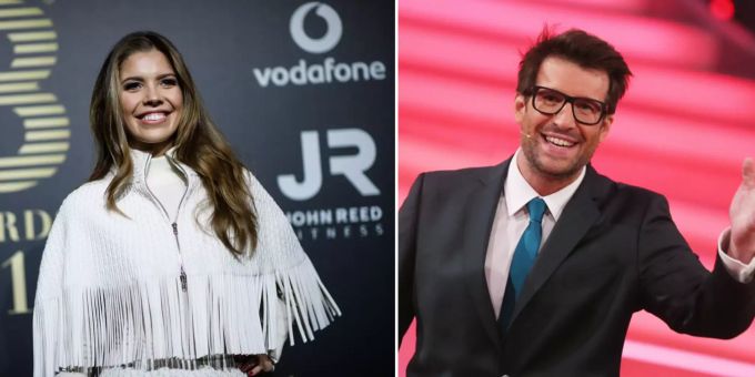 Werden die kommende Staffel von «Das Supertalent» moderieren: Victoria Swarovski (l.) und Daniel Hartwich (r.). Das Supertalent