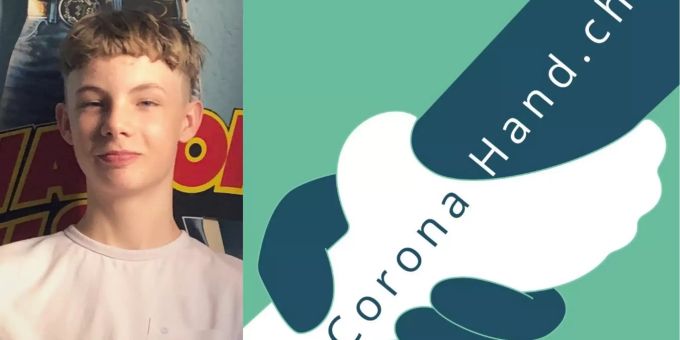 Elias Schneider aus Bolligen hat die Helferwebsite coronahand.ch programmiert. Elias Schneider aus Bolligen.