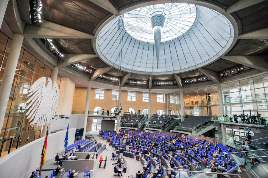 Bundestag Merkel