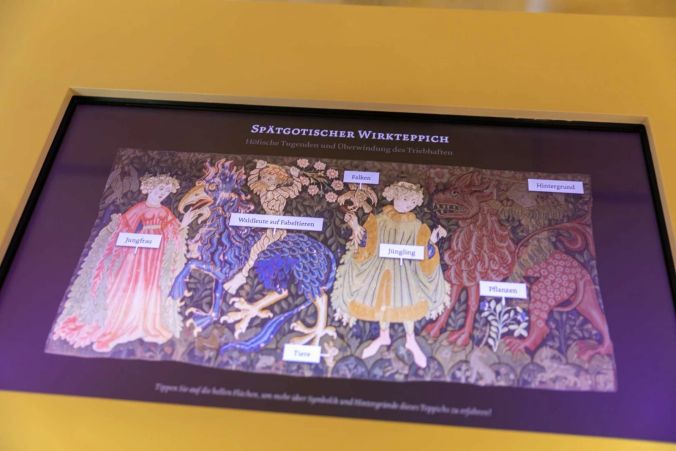 Spätgotischer Wirkteppich