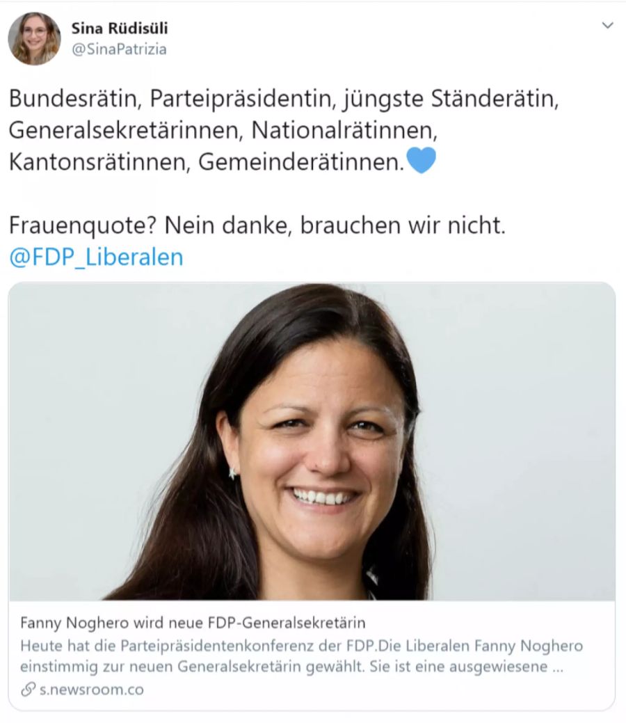 FDP Generalsekretärin Frauenquote