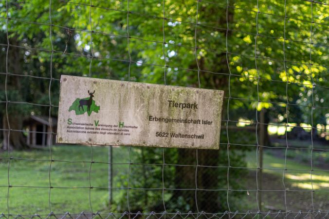 Der Tierpark von der Erbengemeinschaft Isler.