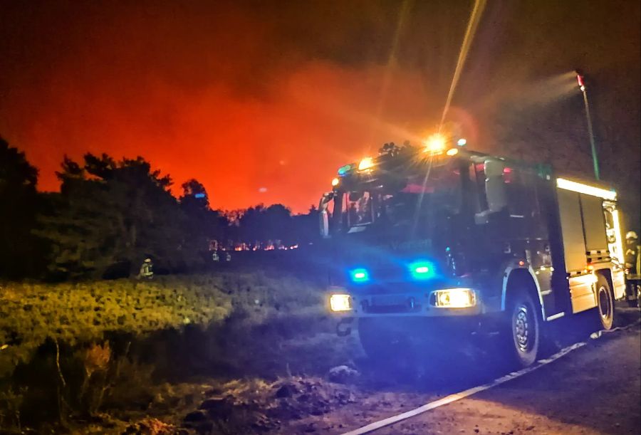 feuer naturschutzgebiet