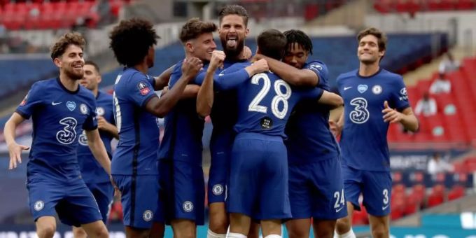 Der FC Chelsea steht nach dem Sieg gegen Manchester United im FA-Cupfinal. FC Chelsea