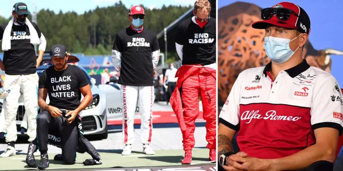 F1-Protest - Räikkönen: «Verrückt zu fragen, warum ich nicht kniete»