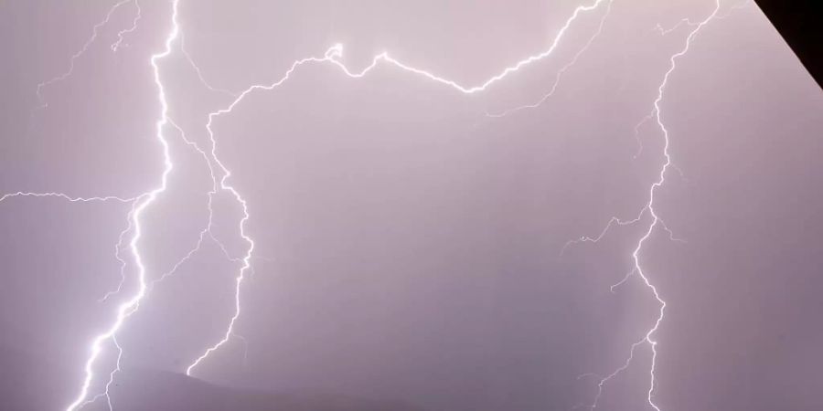 Gewitter Nacht alpen unwetter