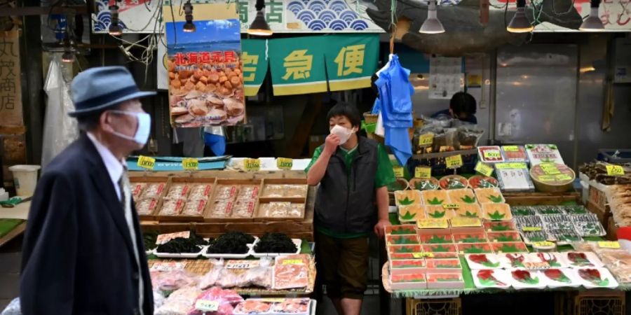 Japans Wirtschaft wurde von der Corona-Pandemie schwer getroffen