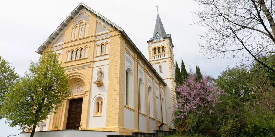 Die kath. Pfarrei St. Laurentius in Reichenburg.