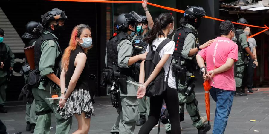 Proteste in Hongkong