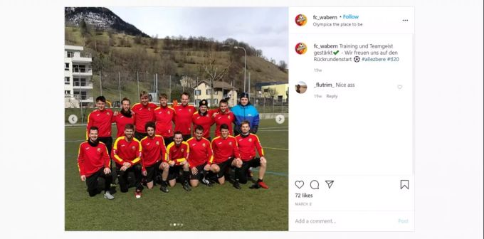 Anfang Jahr trainierte der FC Wabern noch fleissig für den Start der Rückrunde. FC Wabern