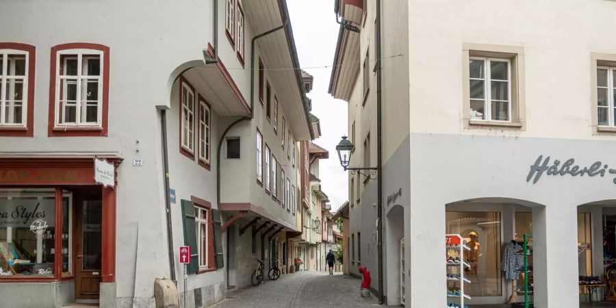 Die Altstadt von Aarau.