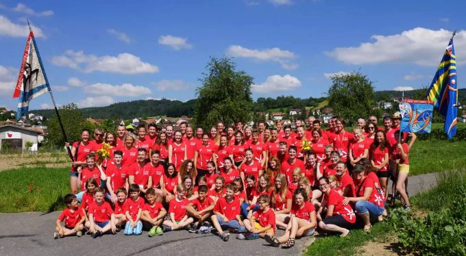 Die Turnenden Vereine Egliswil am ETF 2019. STV Egliswil