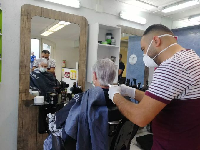 Coiffeur Coronavirus