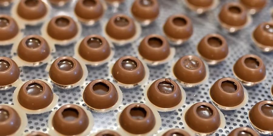 Die Schokoladeverkäufe sind bei Barry Callebaut während der Coronakrise deutlich gesunken. (Archivild)