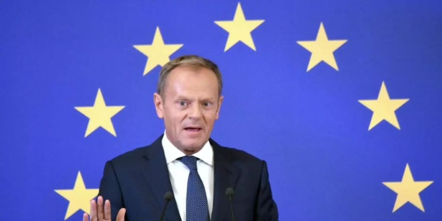 EU-Ratspräsident Tusk