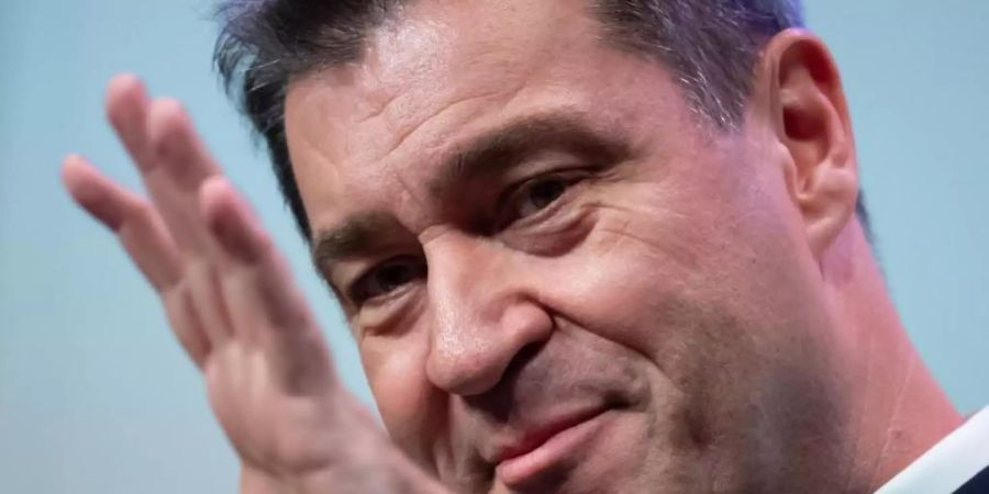 Bayerns Ministerpräsident Markus Söder (CSU) lehnt den Plan des Finanzministeriums für eine gemeinsame EU-Einlagensicherung in der bisherigen Form ab. Foto: Sven Hoppe/dpa