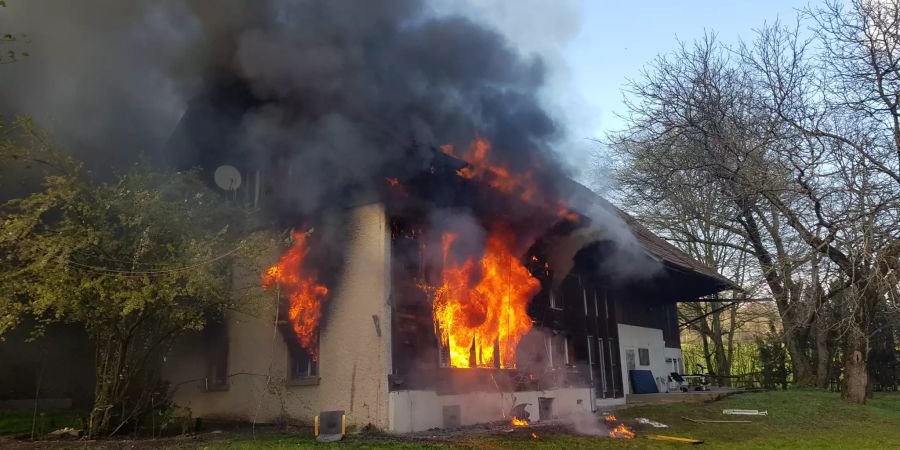 Brand Asylunterkunft Oftringen