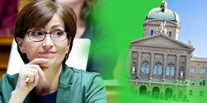Bei den Wahlen Ende Oktober wählten die Schweizer besonders viele Politiker, die sich für den Klimaschutz einsetzen wollen. Die Grünen mit Präsidentin Regula Rytz waren die grossen Sieger. rytz grüne bundeshaus