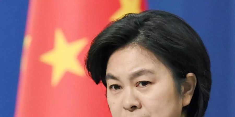 Hua Chunying, Sprecherin des chinesischen Aussenamts, beschrieb die US-Blockade als der «schwerste Schlag für das multilaterale Handelssystem seit Gründung der WTO.». Foto: -/Kyodo/dpa