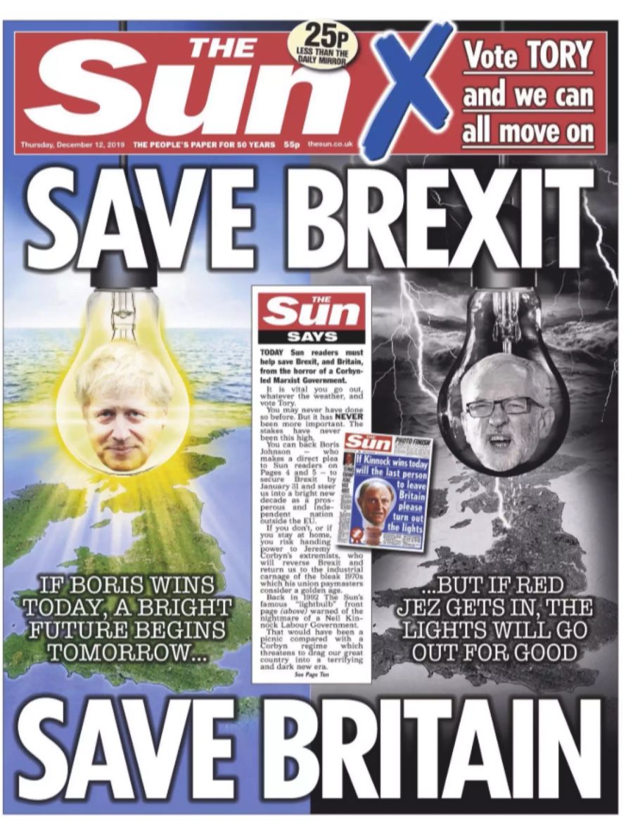 the sun boris johnson