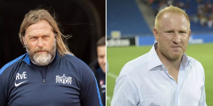 Wird einer von ihnen Trainer beim FC Luzern? Links René van Eck und rechts Heiko Vogel. FC Luzern