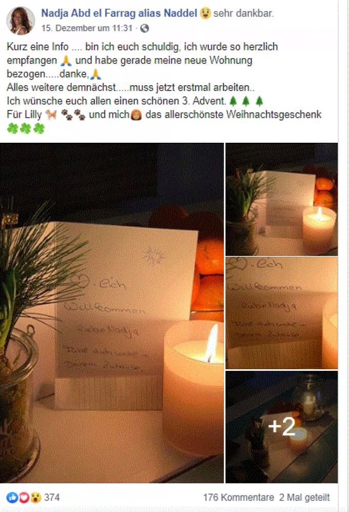 Naddel verrät ihren Followern, wieder ein eigenes Dach über dem Kopf zu haben. dieter bohlen
