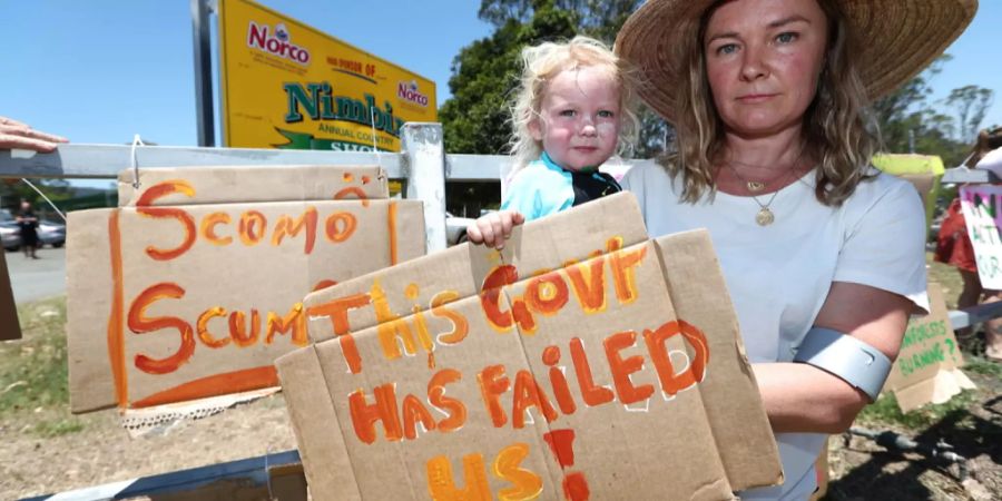 Buschbrand Australien Klimawandel