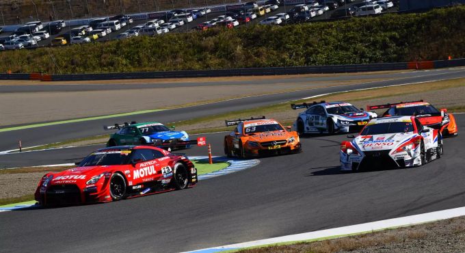 Im Vorjahr besuchte die DTM mit Audi, BMW und Mercedes die Super-GT-Serie in Motegi für eine Demo-Runde. DTM Super-GT Motegi