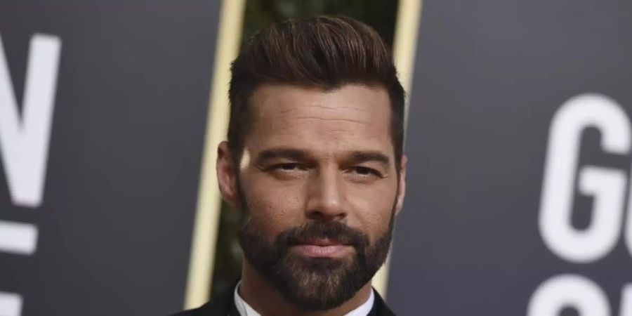 Ricky Martin bei der Verleihung der 76. Golden Globe Awards. Foto: Jordan Strauss/Invision/AP/dpa