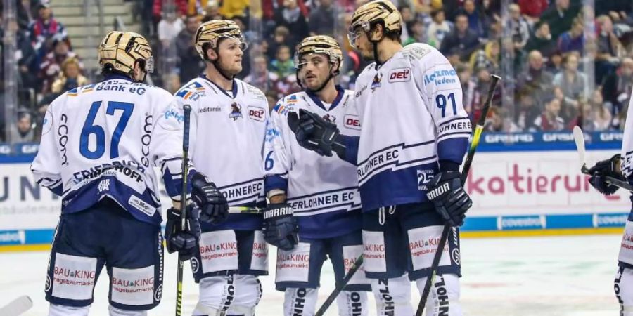 Die Iserlohn Roosters fügten dem EHC München eine weitere Pleite zu. Foto: Andreas Gora/dpa