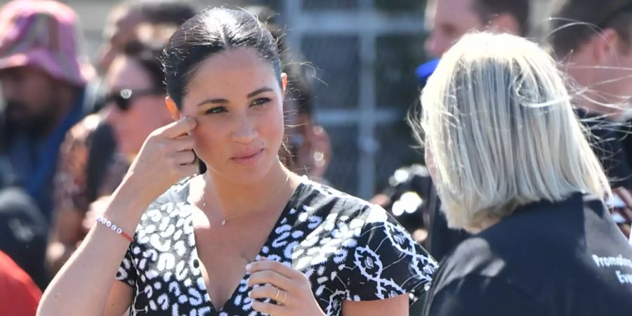 Meghan Markle bei ihrem Besuch in einem Township in Südafrika.