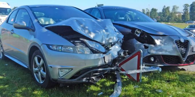 Verkehrsunfall in Zihlschlacht Verkehrsunfall in Zihlschlacht