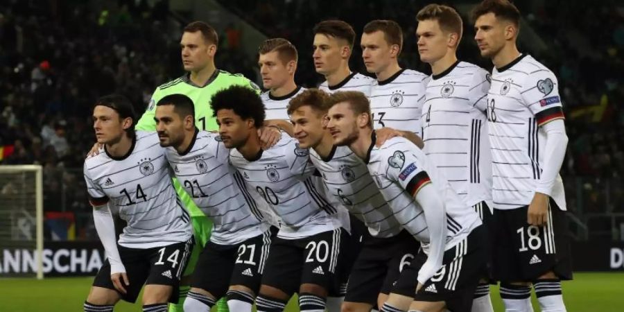 Die DFB-Elf trifft bei der EM 2020 zuerst auf Frankreich. Foto: Christian Charisius/dpa