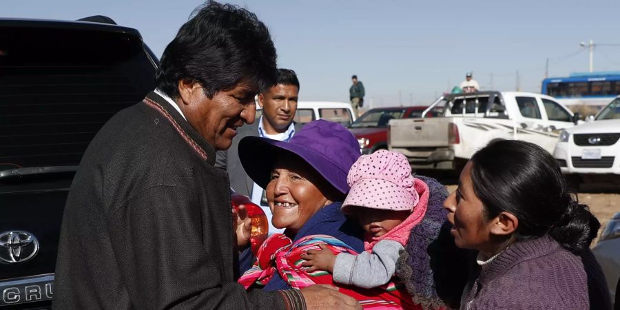 Evo Morales Bolivien