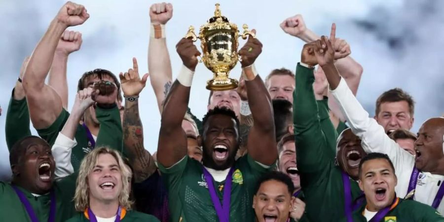 Zum dritten Mal darf sich Südafrika als Rugby-Weltmeister feiern lassen. Foto: David Davies/PA Wire/dpa