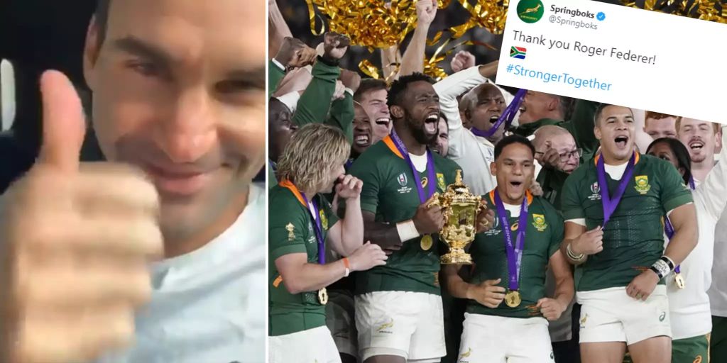 Roger Federer: Südafrikas Rugby-Weltmeister danken für Gratulationen - Nau.ch