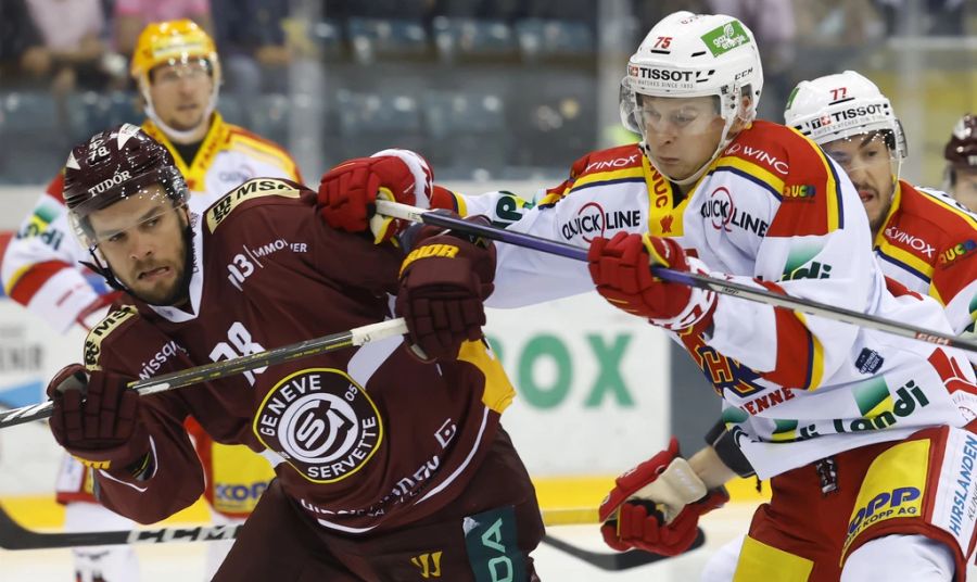 Im zweiten Play-In-Duell kommt es zur Neuauflage des Finals aus der Vorsaison: Servette spielt gegen Biel.