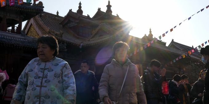 Jahr des Drachen - China hofft zum Neujahrsfest auf Reiserekord