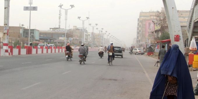 Blick auf die afghanische Hauptstadt Kabul. Kabul