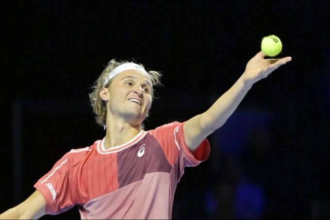 Leandro Riedi befindet sich in starker Form. Leandro Riedi