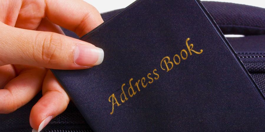 Address Book.