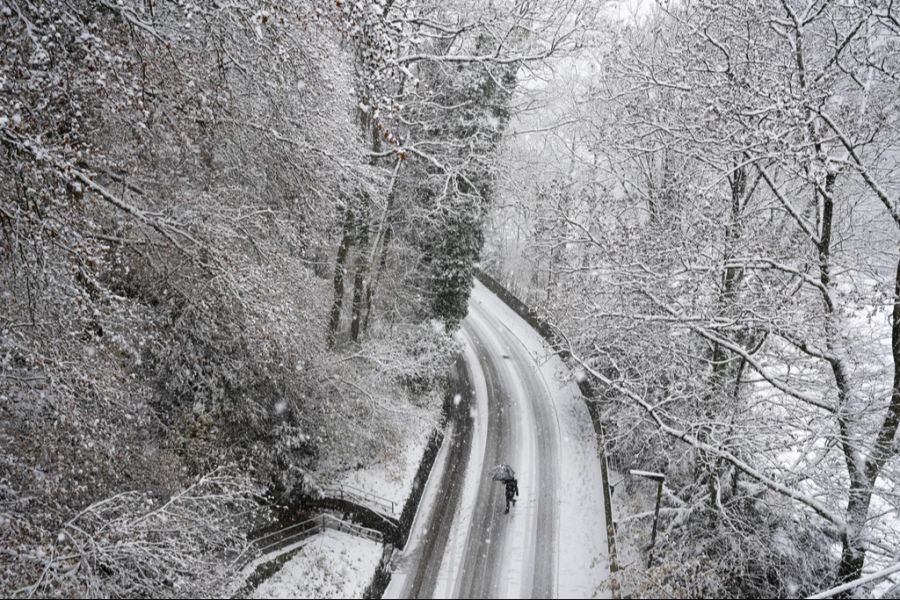 Gemäss Meteorologe Klaus Marquardt werde es im Flachland keine Schneedecke geben.