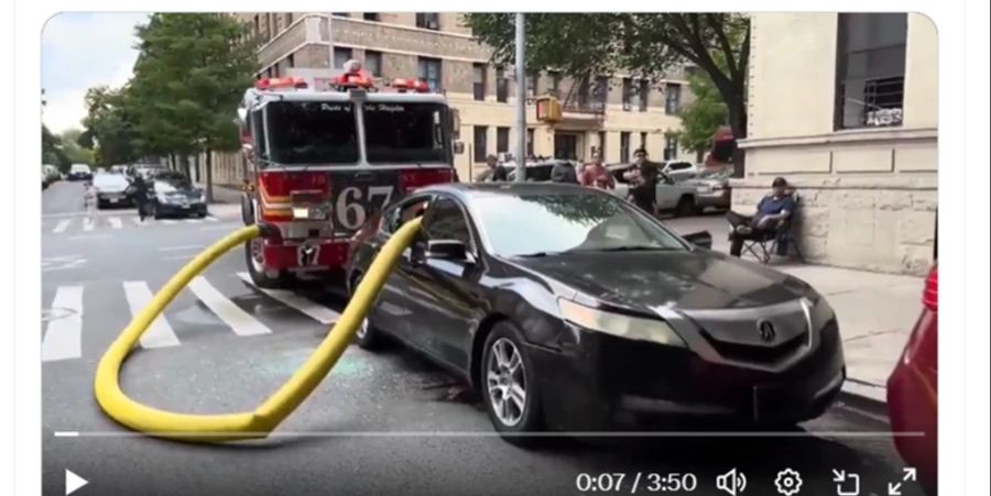 Auto Hydrant Feuerwehr