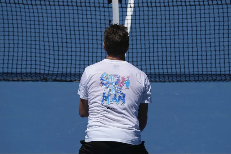 Stan Wawrinka beim Australien Open.