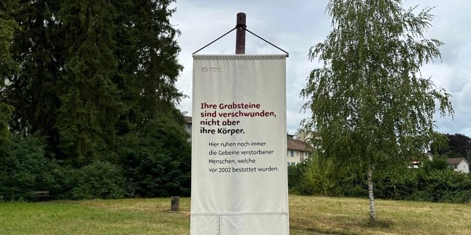 Zürcher - Friedhof Sihlfeld fordert Respekt für die Toten