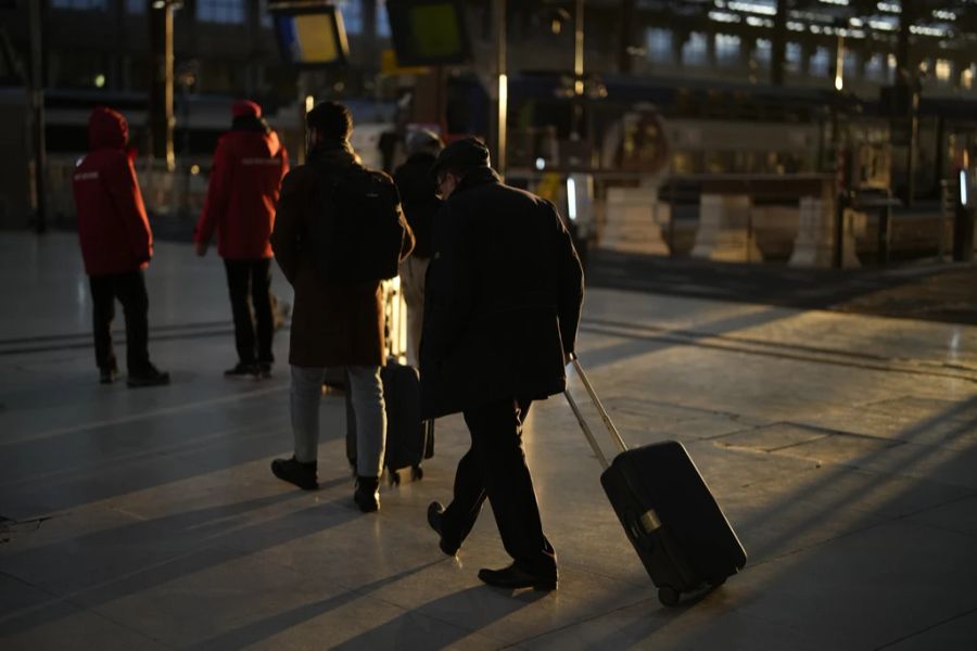 Schliesslich traf der TGV mit 41 Minuten Verspätung in Paris ein. (Archivbild)