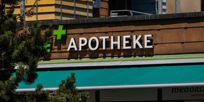 Die Filiale einer Apotheke. (Symbolbild) Die Filiale einer Apotheke. (Symbolbild)
