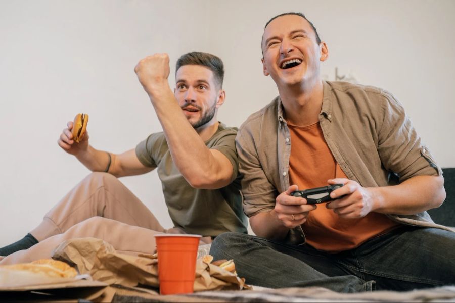 Zwei Gamer