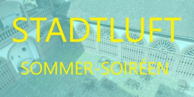 Sommer-Soiréen im Stadthaushof. Stadt Basel